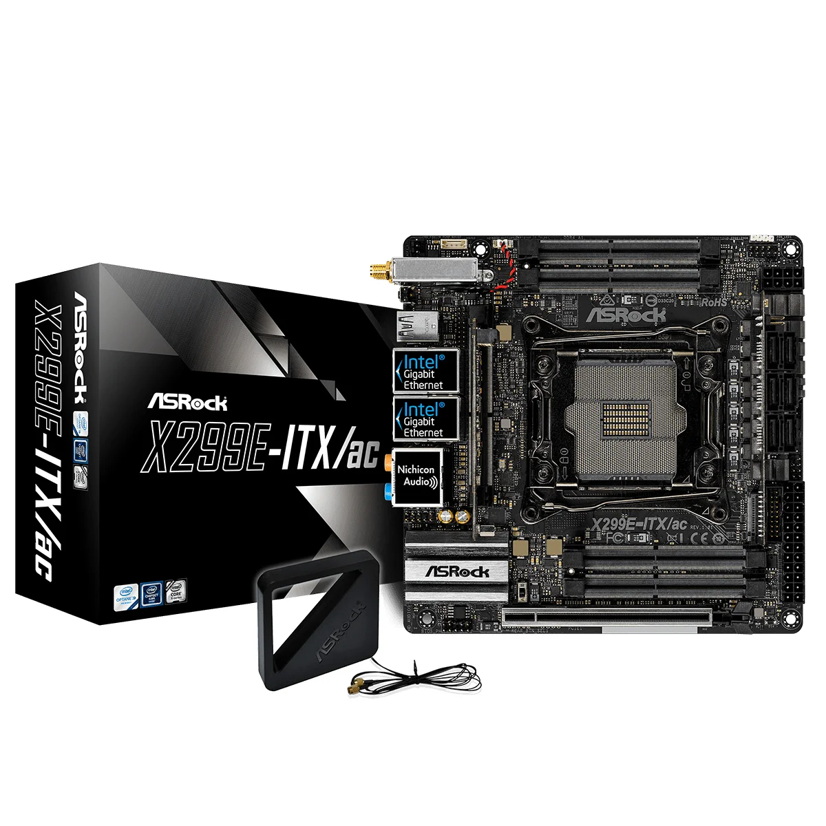 X299e-itx/ac Motherboard - Mini-Itx for Intel Core X-series